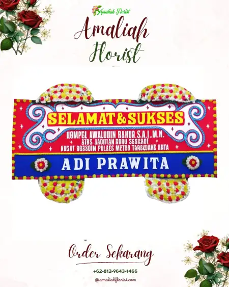 Papan Bunga Ucapan Selamat Sukawijaya