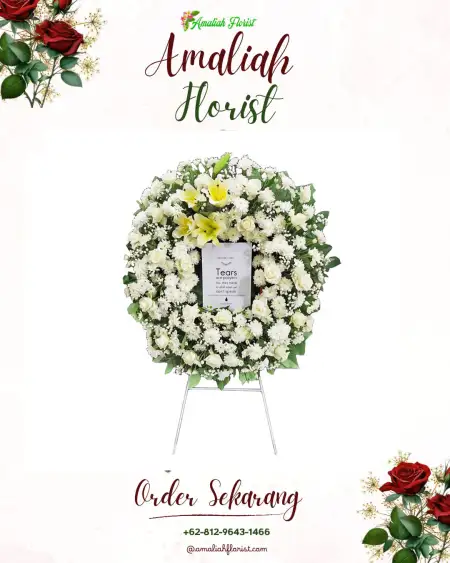 Krans Bunga Duka Sukawijaya